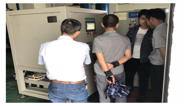 蘇州黃埭污水廠現(xiàn)場調試